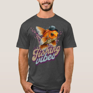T-shirt Vibrations de pêche : Cadeau ultime pour les amate
