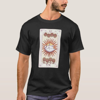 T-shirt Vibrations de sorcière mystique céleste Phases lun