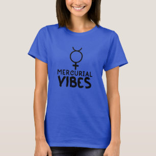 T-shirt Vibrations Mercurielles Astrologie Ésotérique Zodi