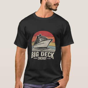 T-shirt Vibrations Rétro de Paquebot de Croisière à Grand