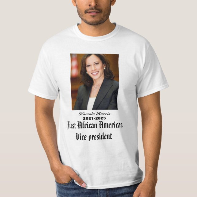 T-SHIRT VICE PRESIDENT KAMALA HARRIS   (Devant)