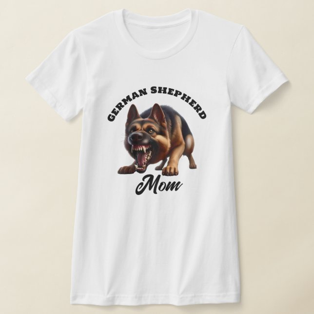 T-shirt Vicious German Shepherd Maman (Poser)