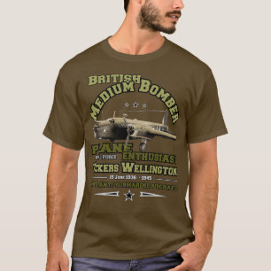 T-shirt Vickers Wellinton Bomber moyen britannique