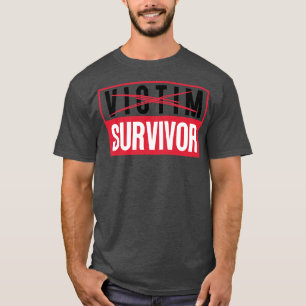 T-shirt Victime du survivant 1