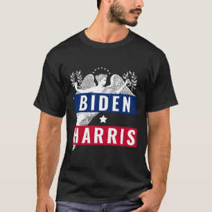 T-shirt Victoire du drapeau américain Harris