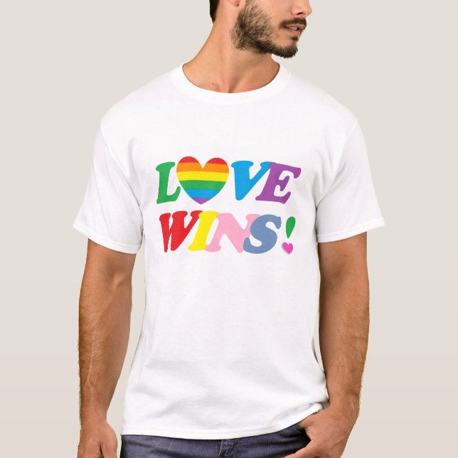 T-shirt Victoires d'amour (Devant)