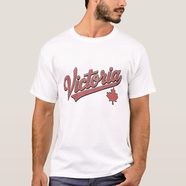 T-shirt Victoria (Colombie-Britannique) (Devant)
