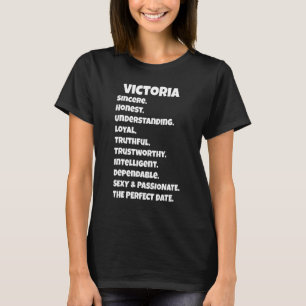 T-shirt Victoriaperfect Date Qualités Sarcastique dire