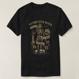 T-shirt Victory Over Death Bible Quote Tee