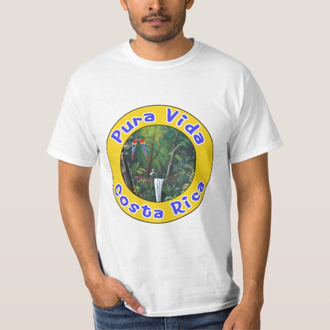 T-shirt Vida, Costa Rica (Devant)