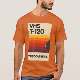 T-shirt Vidéo analogique vintage nostalgie