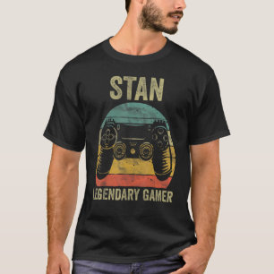 T-shirt Vidéo du nom de la chemise du joueur légendaire pe