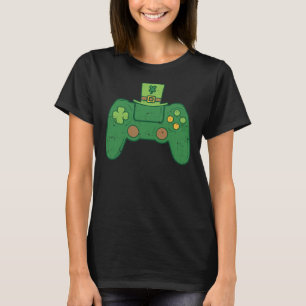 T-shirt Video Game Controller Irish Gamer Boys St Patricks