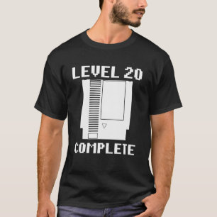 T-shirt Video Gamer 20e Anniversaire Classic Game Cartridg