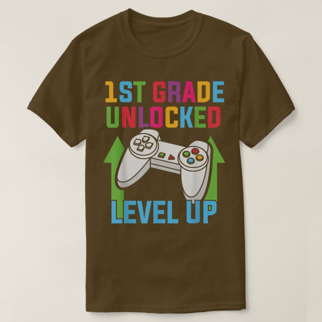 T-shirt VIDEO GAMER Diplômé Enseignant Jour Dernier Sc (Design devant)