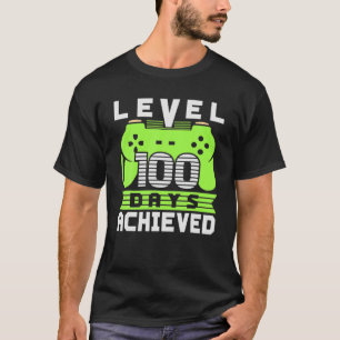 T-shirt Video Gamer Étudiant 100E Jour Enseignant 100 Jour