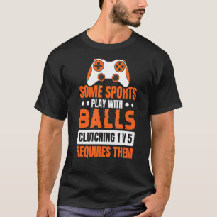 T-shirt Vidéo Games Quota For A Controller Monstre