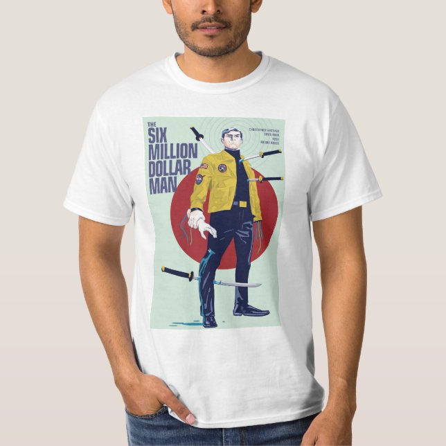 T-shirt Vidéo L'homme de six millions de dollars (Devant)