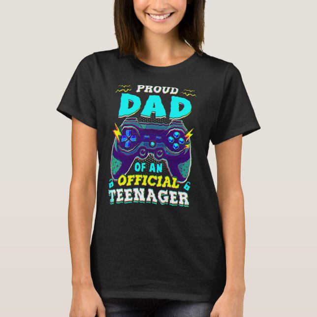 T-shirt Vidéo officielle de l'adolescent pour les 13 ans d (Devant)