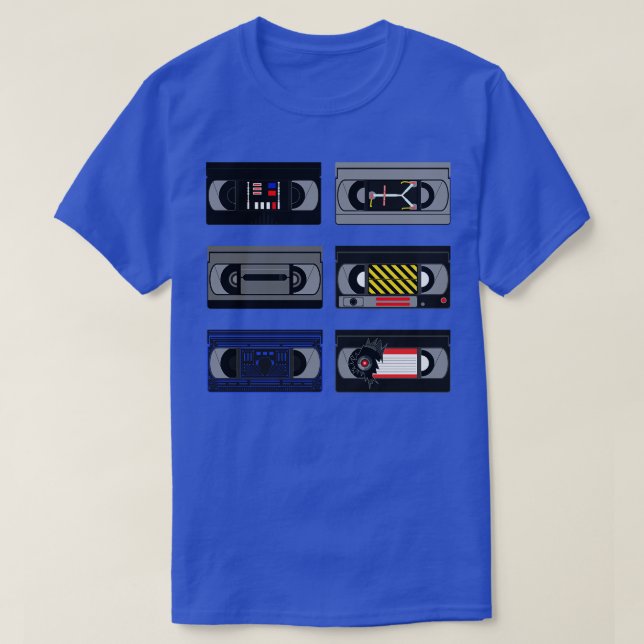 T-shirt Vidéocassettes épiques (Design devant)