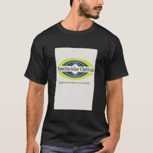 T-shirt Vidéodrome Poster Optique Spectaculaire