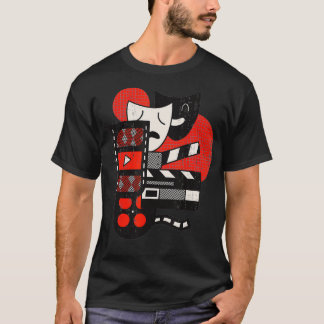 T-shirt Vidéographe Cinématographe Film Réalisateur b