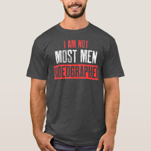 T-shirt Vidéographe La plupart des hommes Vidéographie cin