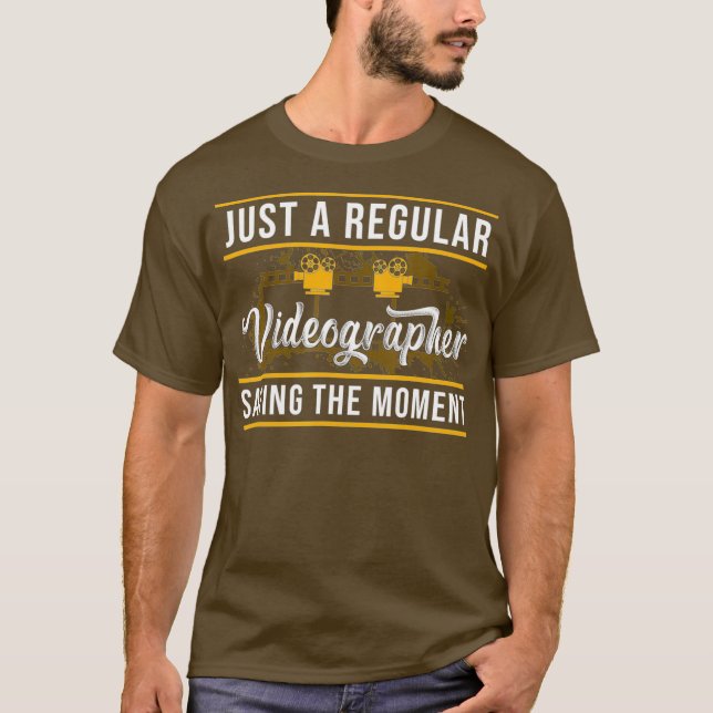 T-shirt Vidéographe Sauvegarder Vidéographie Cinéaste Cade (Devant)
