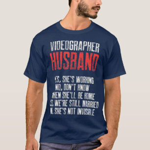 T-shirt Vidéographe Vidéographie de travail cinéaste Cadea