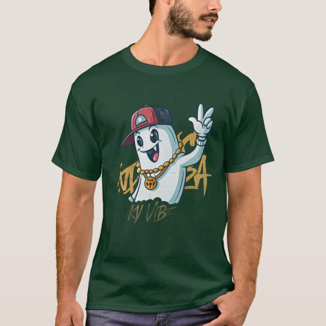 T-shirt Vidéos éffrayantes uniquement Ghost (Devant)