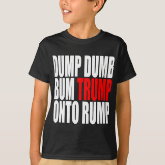T-SHIRT "VIDEZ L'ATOUT SANS VALEUR MUET SUR LA CULOTTE "