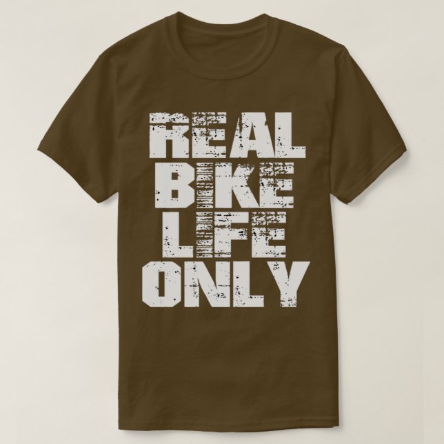 T-shirt vie à vélo pour hommes et femmes (4) (Design devant)