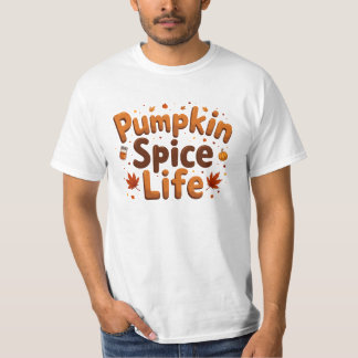 T-shirt Vie au goût de citrouille et d'épices