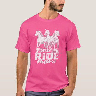 T-shirt Vie courte plus Cheval