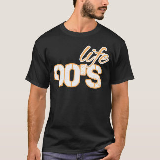 T-shirt vie dans les années 90 amis