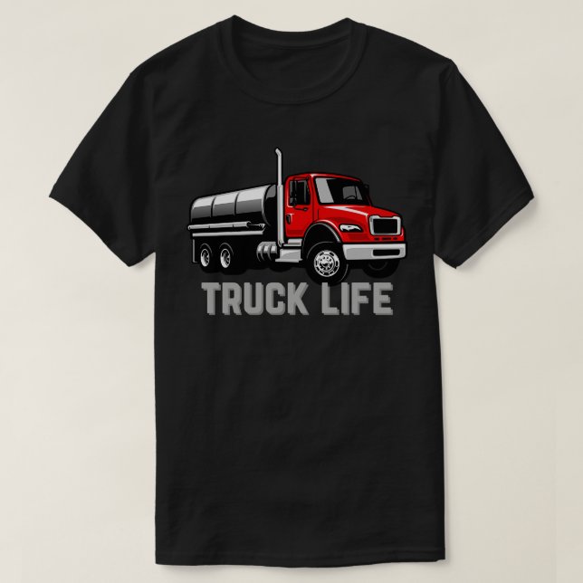 T-shirt Vie de camion (Design devant)