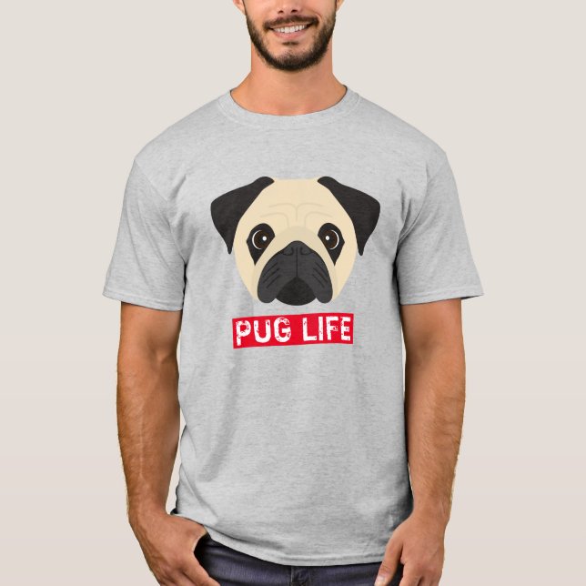 T-shirt Vie de Carlin drôle (Devant)