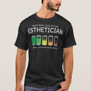 T-shirt Vie de la batterie d'un Esthétique amis Peau Thera