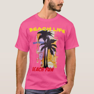 T-SHIRT VIE DE PLAGE TEL