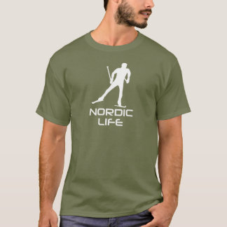 T-shirt Vie de ski nordique