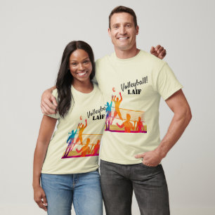 T-shirt Vie de volley-ball