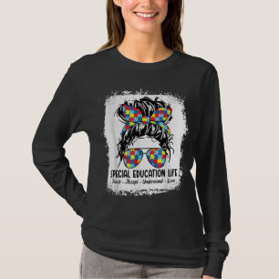 T-shirt Vie d'éducation spéciale Enseignant de vitesse Acc