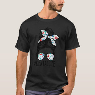 T-shirt Vie dentaire Hygiéniste dentaire Assistant Maman M