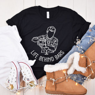 T-shirt Vie Derrière Les Bars, Barman, Drôle Bartending