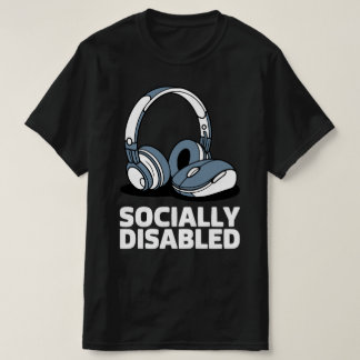 T-shirt Vie des joueurs socialement handicapés