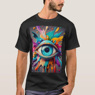 T-shirt Vie en couleur