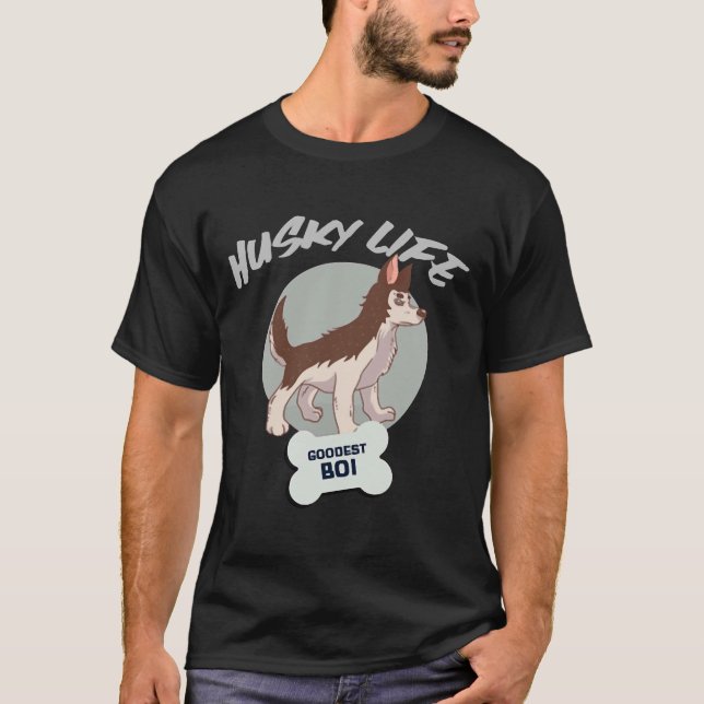 T-shirt Vie Husky (Devant)