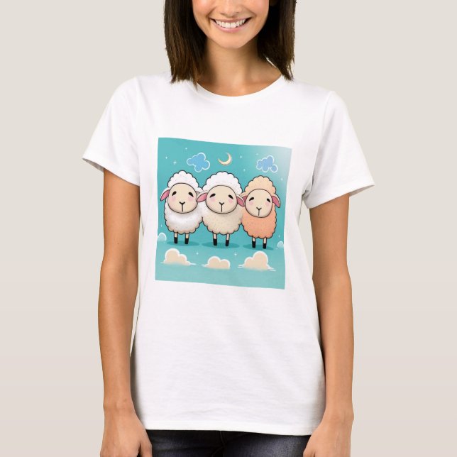 T-shirt Vie ovine A-002 (Devant)