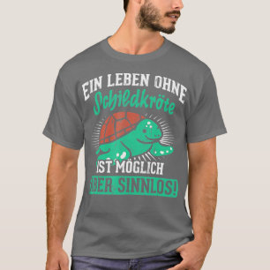 T-shirt Vie Sans Tortue Possible, Mais Tortue Sans Pointeu
