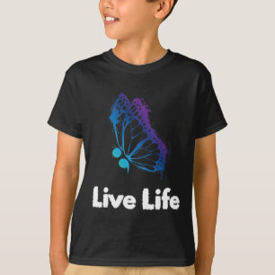 T-shirt Vie Semicolon Amour Et Soutien Suicide Aware